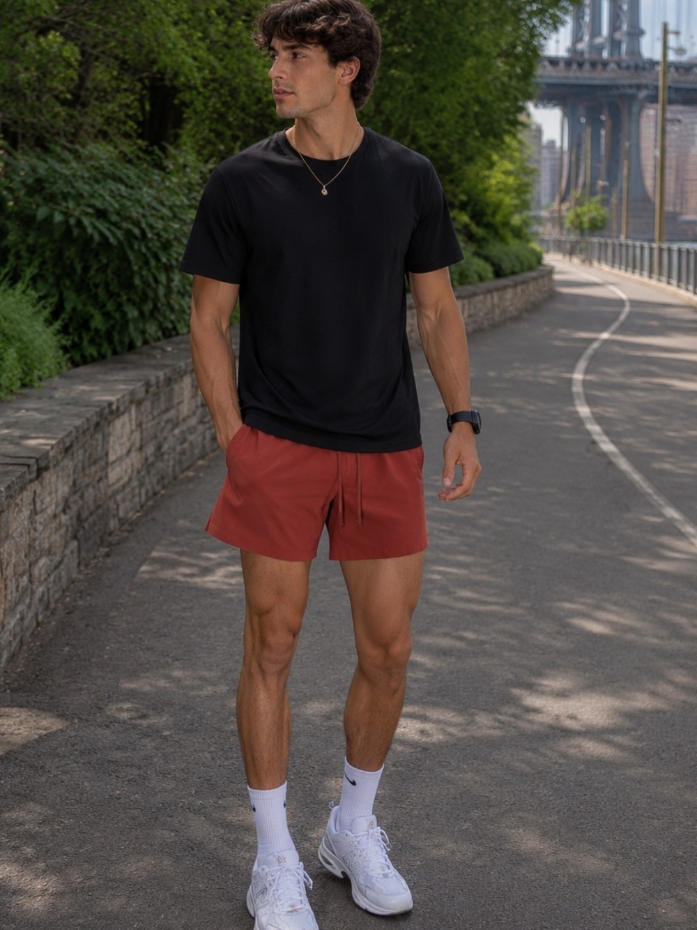 Lululemon Athletica Brown Athletic Shorts Size Small. Nearly new.